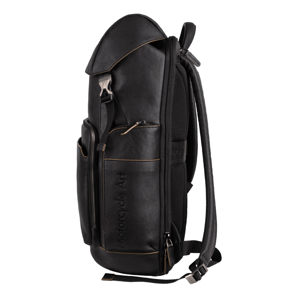 Piquadro Laptop Leather Backpack MV Agusta Official Apparel Store