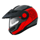 SCHUBERTH E1 Flip Front Helmet - Black/Red  