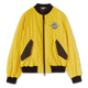 Logo Level 2 Quilted Bomber - Yellow  